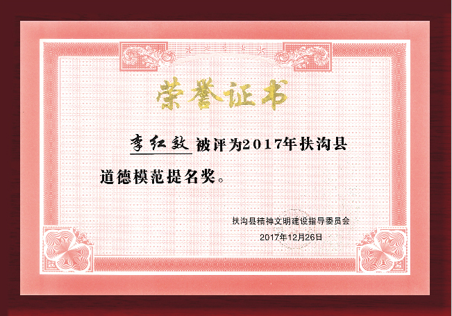 道德模范提名獎